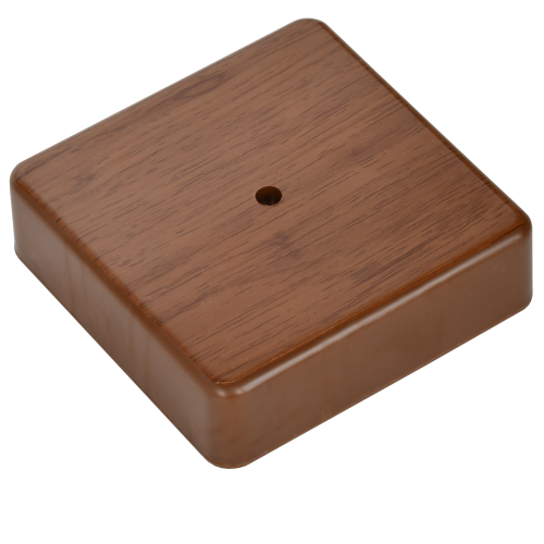 Коробка распаячная КМ для открытой проводки 100х100х29мм дуб | код UKO10-100-100-029-K24-E | IEK фото 5