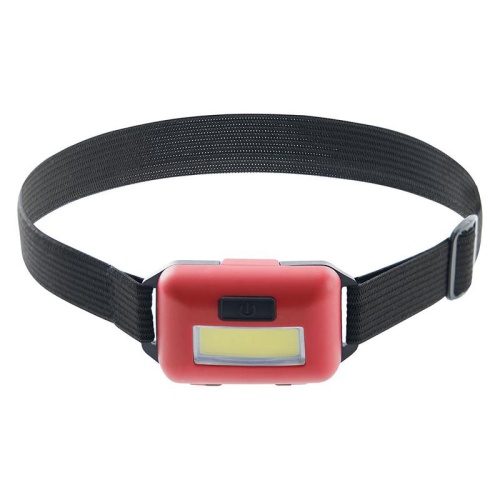 Фонарь налобный светодиодный работающий от батареек 3хAAA 2Вт COB IP44 пластик TH2308 FERON 41712