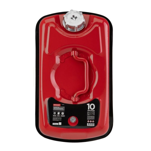 Канистра для топлива горизонт. 10л метал. Rexant 80-0199 фото 8