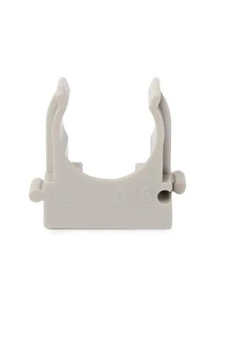 Крепеж-клипса пластиковая для монтажного пистолета, 16 мм, RAL7035 | код 6836301 | OBO Bettermann фото 3