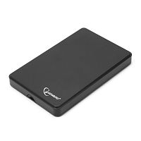 Внешний корпус 2.5 Gembird EE2-U2S-40P, черный, USB 2.0, SATA, пластик | код EE2-U2S-40P | Gembird