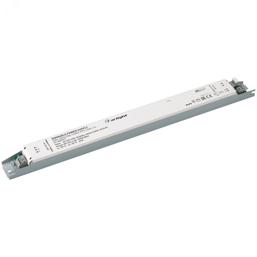 Блок питания ARV-SP24100-LONG-PFC-1-10V-A (24V, 4.2A, 100W) (, IP20 Металл, 5 лет) | код 025518(1) | Arlight