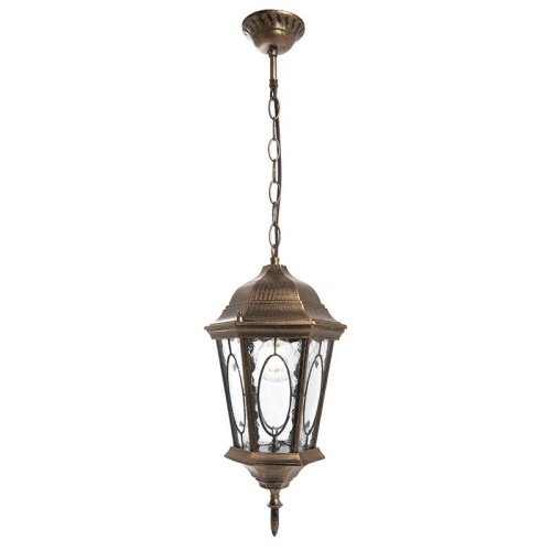 Светильник НСУ-60w цепь Е27 IP44 черное золото | код 11331 | Feron