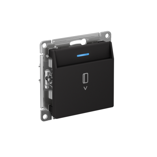 Выключатель карточный AtlasDesign 10А с подсветкой без задержки отключения механизм карбон SE ATN001014 фото 9 Выключатель карточный AtlasDesign 10А с подсветкой без задержки отключения механизм карбон SE ATN001014 фото 9