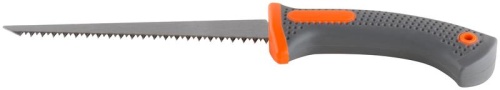 Ножовка ручная для гипсокартона 170мм прорезиненная ручка КУРС 15376 фото 4