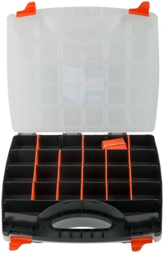 Ящик для крепежа (органайзер) двухсторонний 13дюйм ( 325х280х85мм ) FIT 65660 фото 3