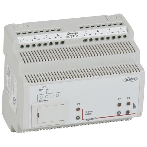 Интерфейс SCS/DALI - MyHOME - SCS - 8 каналов | код 002631 | Legrand