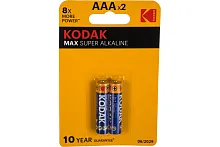 Батарейка LR03-2BL MAX SUPER Alkaline [K3A-2] (20/100/19800) | код Б0005132 | KODAK
