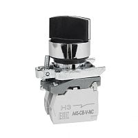 Переключатель OptiSignal D22 C4-S-53 3 положения с возвр металл 2НО XB4BD53 | код 332173 | КЭАЗ