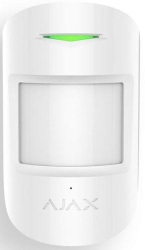 Датчик движения и разбития стекла комбинированный (CombiProtect white) | код 00-00105529 | Ajax