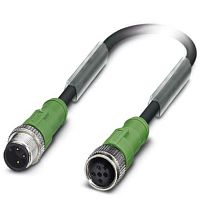 Кабель для датчика / исполнительного элемента SAC-3P-M12MS/0,3-PUR/M12FS | код 1681509 | PHOENIX CONTACT