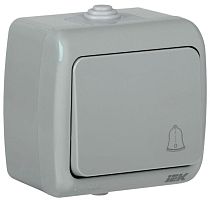 Выключатель кнопочный 1-кл. ОП AQUATIC 10А IP54 ВС-20-1-3-А | код EVA14-K03-10-54 | IEK