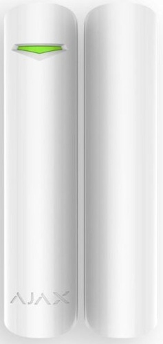 Датчик беспроводной открытия, удара и наклона (DoorProtect Plus white) | код 00-00105523 | Ajax