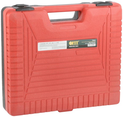 Клуппы трубные черные Профи, набор 5 шт (3/8''- 1/2''-3/4''-1''-1 1/4'') | код 70045 | FIT фото 3 Клуппы трубные черные Профи, набор 5 шт (3/8''- 1/2''-3/4''-1''-1 1/4'') | код 70045 | FIT фото 3