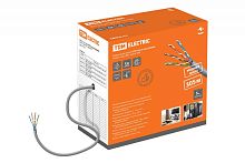 Кабель витая пара F/UTP Cat 5e 4х2х24AWG (305м) solid. ПВХ. серый ТРТС | код SQ0107-0102 | РЭМЗ ТМ