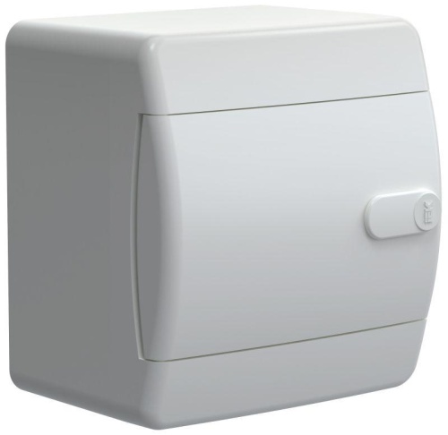 UNION Compact Корпус пластиковый ЩРН-П-4 IP41 белая дверь IEK | код UIC-KP13-N-04-41-K01 | IEK