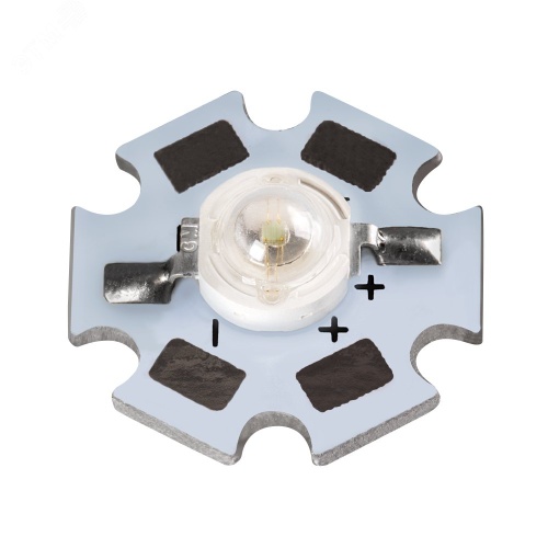 Мощный светодиод ARPL-STAR-3W-EPL42 Red | код 20653 | Arlight