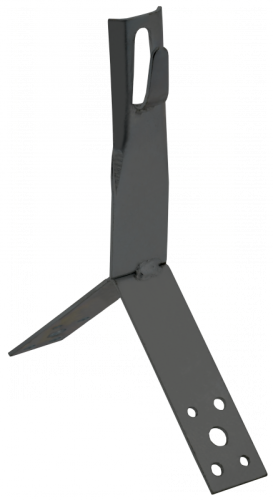 Дер. пр. кр. 6-8мм конька h=80мм оц. сталь TD IEK | код ZDP80-13-4-68-80 | IEK