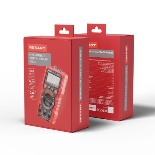 Мультиметр портативный R131A | код 13-3115 | REXANT фото 9