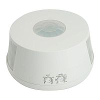 Датчик движения и освещенности 2000Вт 30м 360град. (верт.) бел. SEN19 FERON 51520