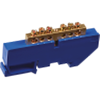 Шина нулевая на DIN-изол NBB-M69-6D/B (71152) | код 17288 | Navigator Group