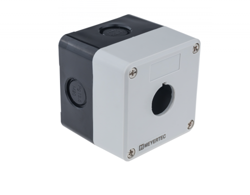 Корпус кнопочного поста,1 отверстие,серый MTB2-PE1 | код 53101 | MEYERTEC