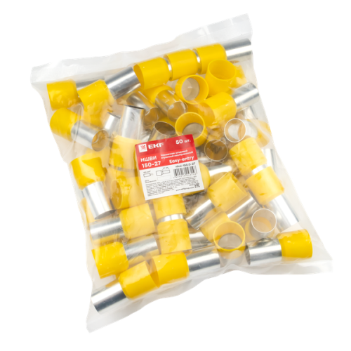 Наконечник штыревой втулочный НШвИ 150-27 (50шт,) | код nhvi-150.0-27 | EKF фото 3