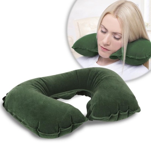 Подушка дорожная флокированная 37х24х10см (67006) Bestway 6941607332672 фото 3