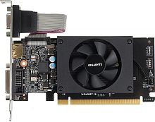 Видеокарта Gigabyte PCI-E GV-N710D3-2GL NVIDIA GeForce GT 710 2Gb 64bit DDR3 954/1800 DVIx1 HDMIx1 CRTx1 HDCP Ret low profile | код 353693 | GIGABYTE
