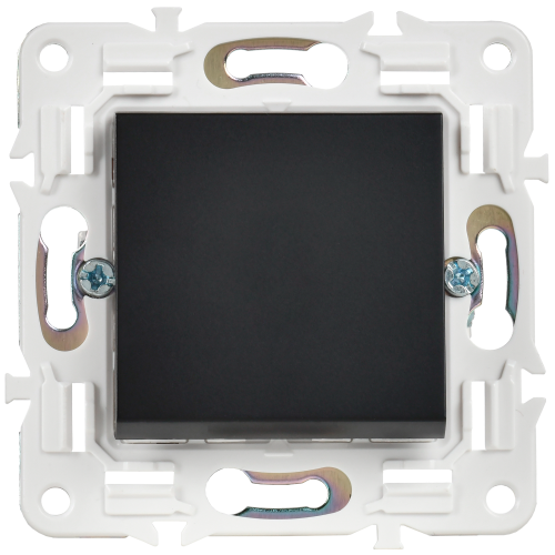 SKANDY Выключатель 1-клавишный 10А SK-V01Bl черный IEKновинка | код SK-V10-0-10-K02 | IEK фото 4