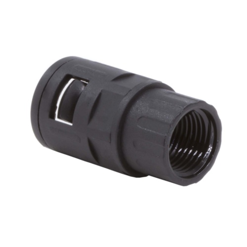 Муфта с внутренней резьбой DN 12 мм, М16х1,5, полиамид, цвет черный | код PAI12M16N | DKC