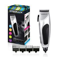 Машинка для стрижки волос ELX-HC03-C42 10Вт 220-240В серебр. | код 13960 | Ergolux