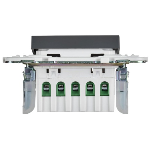 SKANDY Кнопка звонка с индикацией для отелей 10А SK-V17T титан IEK | код SK-V14-2-10-K48 | IEK фото 4