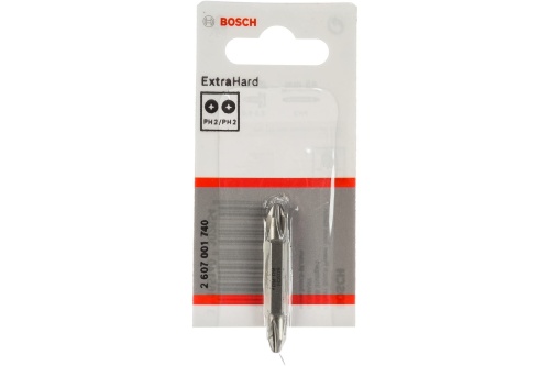 Бита двусторонняя 45мм PH2 - PH2 (2.607.001.740) | код 2607001740 | BOSCH