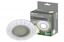 Светильник встраиваемый СВ 03-10 MR16 50Вт G5.3 LED подсветка 3 Вт зеркальный/хром TDM | код SQ0359-0138 | TDM