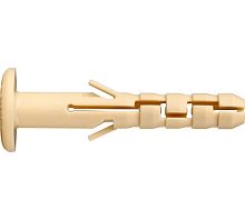Дюбель нейлоновый PND-6F 6х40 с широким фланцем (100шт) | код 86860 | Европартнёр