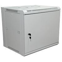 19 Настенный шкаф RexantPRO 9U 600?600?500 мм (ШxГxВ) -дверь металл,стенки съемные (разобранный) RAL 7035 | код 04-2231 | REXANT