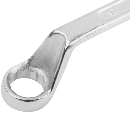 Ключ накидной ''Хард'', хромированное покрытие 17х19 мм | код 63617 | FIT фото 7