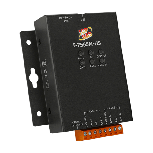 I-7565M-HS CR High Speed USB to 2-port CAN Bus Converter (RoHS) | код 00-06125537 | ICP DAS