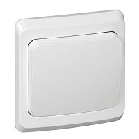 Переключатель 1-клавишный ЭТЮД, скрытый монтаж, белый | код. BC10-004b | Schneider Electric