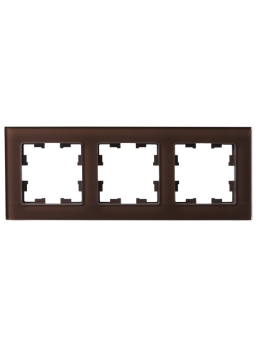 Рамка 3-м BRITE РУ-3-2-БрТБ стекло темн. бронза | код. BR-M32-G-K45 | IEK фото 2 Рамка 3-м BRITE РУ-3-2-БрТБ стекло темн. бронза | код. BR-M32-G-K45 | IEK фото 2