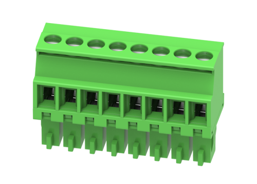 MC-RE3.5V15C Разъём гнездовой MC, шаг 3.5мм,15 конт., зел., шт | код MC-RE3.5V15C | SUPU