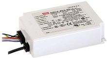 Источник питания AC-DC, 36Вт, вход 90…295В AC, 47…63Гц/125…417В DC, ККМ, выход 12В/3А, изоляция 3750В AC, в кожухе IP67 111х77х28.5мм, -20…+85С (корпус), димминг 0...10 В/ШИМ, доп. выход 12В/50мА | код ODLV-45A-12 | MeanWell