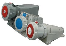 Розетка настенная EZH-6343 IP67 (63A, 400V, 3P+PE) | код 004482046 | ETI