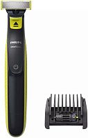 Триммер Philips OneBlade QP2721/20 черный/лайм (насадок в компл:1шт) | код 1981318 | PHILIPS