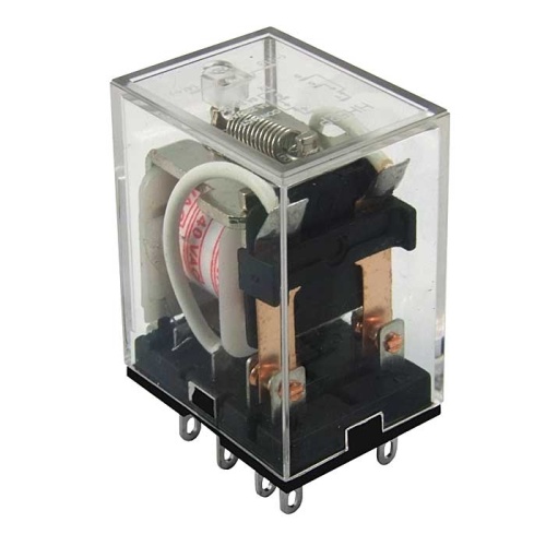 Электромагнитное реле RUICHI HJQ-22F-240VAC-2Z 5A, 2(NO - NC), DPDT - 8 pin , form 2C | код 84263 | Ruichi Электромагнитное реле RUICHI HJQ-22F-240VAC-2Z 5A, 2(NO - NC), DPDT - 8 pin , form 2C | код 84263 | Ruichi