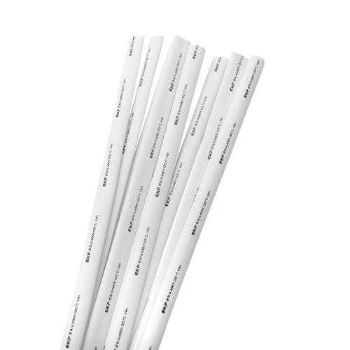 Трубка термоусадочная ТУТ нг 8/4 бел. 1м (уп.50м) PROxima EKF tut-8-w-1m