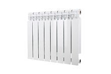 Радиатор биметаллический секционный 500/100/6 боковое подключение | код Р0000012815 | Oasis