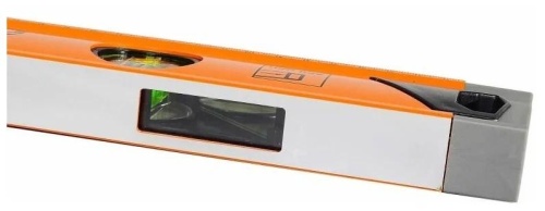 Уровень алюминиевый Усиленный 400 мм 3 глазка (1 зеркальный) двухкомпонентные рукоятки | код 73/11/4/9 | Вихрь фото 4