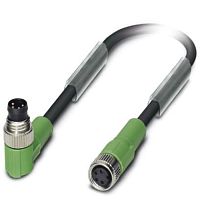 Кабель для датчика / исполнительного элемента SAC-4P-M 8MR/0,3-PUR/M 8FS | код 1682223 | PHOENIX CONTACT